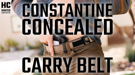 constantine carry belt™